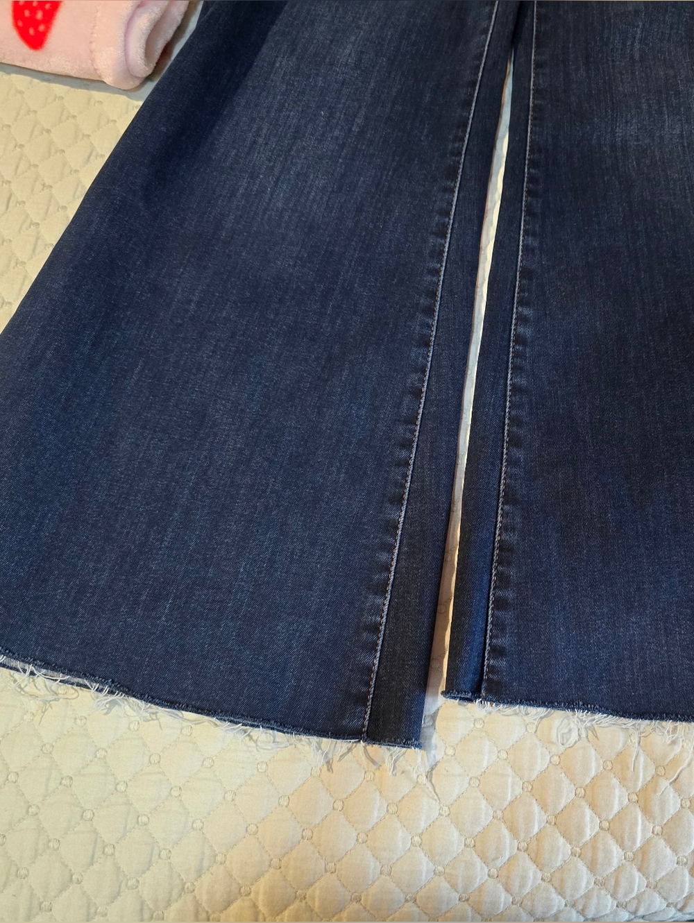 $268 Frame Denim le Palazzo Crop Wide Leg Jeans Size 24 - Picture 8 of 8